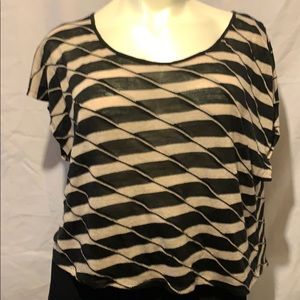 Lane Bryant cropped sweater with envelope back.